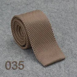 HUISHI Slim fashion Cravate tricotate pentru bărbați 5,5 cm pline Negru Alb Gri Albastru Bordeaux Cravată tricotate