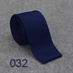 HUISHI Slim fashion Cravate tricotate pentru bărbați 5,5 cm pline Negru Alb Gri Albastru Bordeaux Cravată tricotate