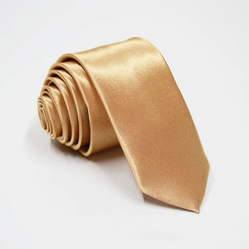 Γραβάτα HUISHI Ανδρική Γραβάτα Λεπτή Γραβάτα Μονόχρωμη Γραβάτα Πολυεστέρα Στή Κραβάτ 5 εκ. Πλάτος 38 Χρώματα Μπλε Χρυσό Party Επίσημες Γραβάτες Μόδα