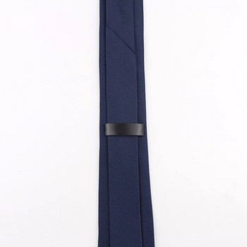 Официална тесна вратовръзка с размер 2,5 инча Младоженец Джентълмен Тесни вратовръзки Мъжки сватбени партита Полиестер Gravata 6 см ширина