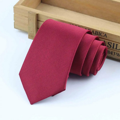 Formāla šaura izmēra kaklasaite 2,5 collu līgavainis, džentlmenis, šauras kaklasaites, vīriešu kāzu ballīte, poliestera Gravata, 6 cm platums