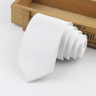 Formāla šaura izmēra kaklasaite 2,5 collu līgavainis, džentlmenis, šauras kaklasaites, vīriešu kāzu ballīte, poliestera Gravata, 6 cm platums