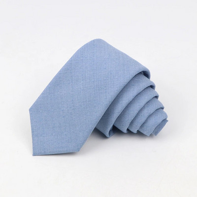 Liela daudzuma bambusa šķiedras kaklasaites vīriešiem Slim kaklasaite vienkrāsains kaklasaite Bambusa šķiedra Šaura Cravat 6cm platums 15 krāsas