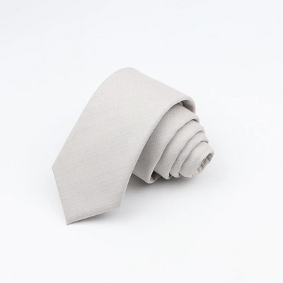 Liela daudzuma bambusa šķiedras kaklasaites vīriešiem Slim kaklasaite vienkrāsains kaklasaite Bambusa šķiedra Šaura Cravat 6cm platums 15 krāsas