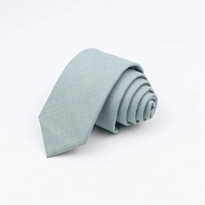 Liela daudzuma bambusa šķiedras kaklasaites vīriešiem Slim kaklasaite vienkrāsains kaklasaite Bambusa šķiedra Šaura Cravat 6cm platums 15 krāsas