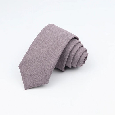 Liela daudzuma bambusa šķiedras kaklasaites vīriešiem Slim kaklasaite vienkrāsains kaklasaite Bambusa šķiedra Šaura Cravat 6cm platums 15 krāsas