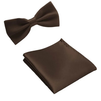 Set de 2 bucăți BĂRBAȚI ADULTI Papionițe colorate Accesorii pentru batistă de afaceri de cravată Cravată de buzunar pentru nuntă NOU Petrecere FB141