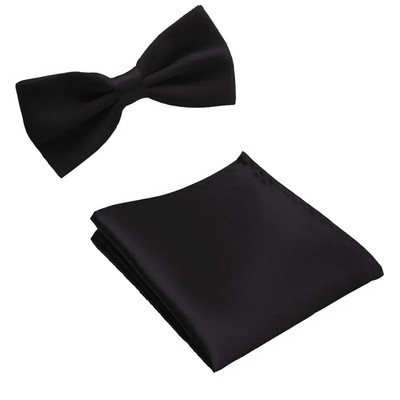 Set de 2 bucăți BĂRBAȚI ADULTI Papionițe colorate Accesorii pentru batistă de afaceri de cravată Cravată de buzunar pentru nuntă NOU Petrecere FB141