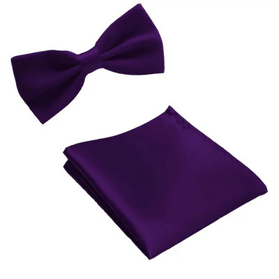 Set de 2 bucăți BĂRBAȚI ADULTI Papionițe colorate Accesorii pentru batistă de afaceri de cravată Cravată de buzunar pentru nuntă NOU Petrecere FB141