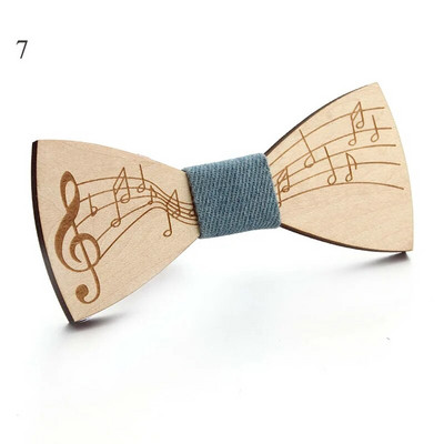 Moodne lääne puit Elegantne härrasmeeste kikilipsud käsitsi valmistatud liblikas pulmapeo kikilipsud liblikas puidust unikaalne lips mehele