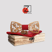 Kāzu tauriņi Koka tauriņi Vīriešiem Kokvilnas tauriņi Gravatas Corbatas Business Butterfly Cravat kaklasaite ballītei