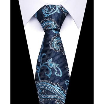 Вратовръзка за мъже Най-нов дизайн Фабрична разпродажба Гореща разпродажба 7,5 см вратовръзка Жълта карирана риза Аксесоари Мъжки рожден ден на Ейбрахам Линкълн