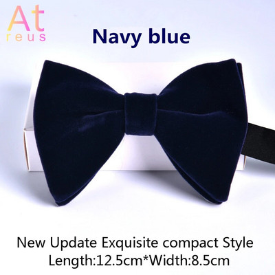 Uued peened kompaktsed sarvest kikilipsud, istutatud sametist kikilips, naistele meestele peigmehele pulmakink matus, pidulik riietus, aksessuaar kingitus