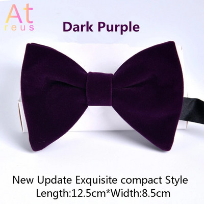 Uued peened kompaktsed sarvest kikilipsud, istutatud sametist kikilips, naistele meestele peigmehele pulmakink matus, pidulik riietus, aksessuaar kingitus