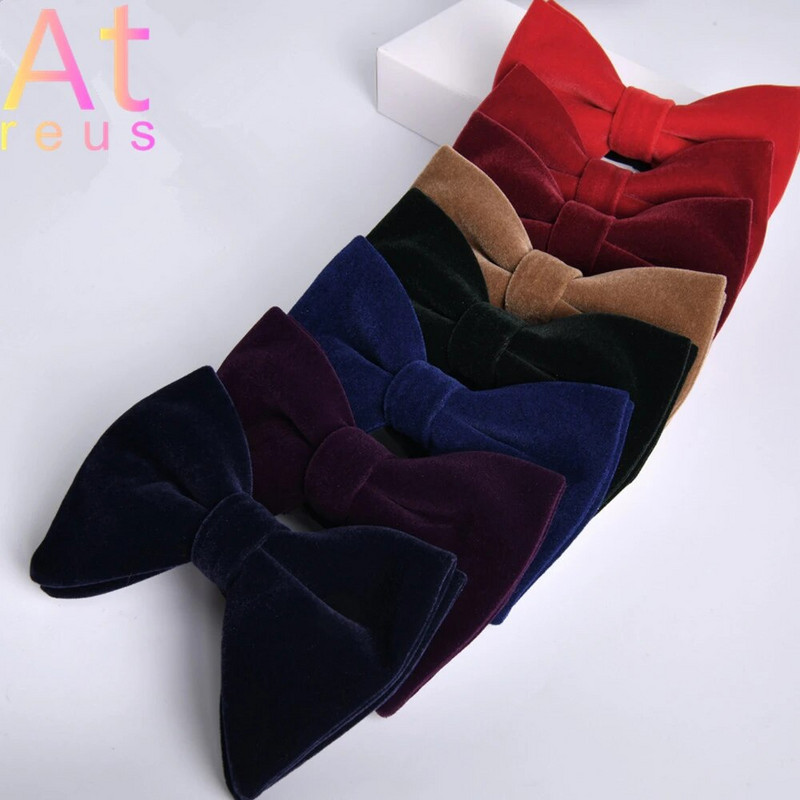 Uued peened kompaktsed sarvest kikilipsud, istutatud sametist kikilips, naistele meestele peigmehele pulmakink matus, pidulik riietus, aksessuaar kingitus