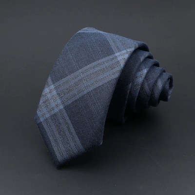 Vīriešu kaklasaites Klasiska žakarda svītraina rūtainā kaklasaite 6cm šauras kaklasaites poliestera šaura apkakle, tērps krekls kaklasaite aksesuāri dāvana