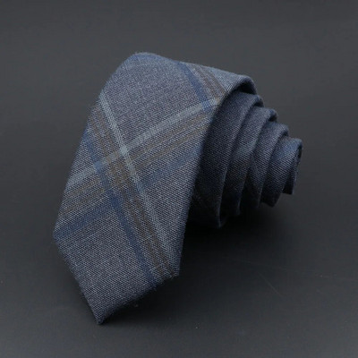 Vīriešu kaklasaites Klasiska žakarda svītraina rūtainā kaklasaite 6cm šauras kaklasaites poliestera šaura apkakle, tērps krekls kaklasaite aksesuāri dāvana
