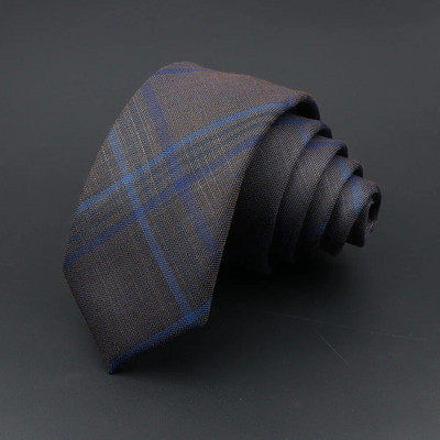 Vīriešu kaklasaites Klasiska žakarda svītraina rūtainā kaklasaite 6cm šauras kaklasaites poliestera šaura apkakle, tērps krekls kaklasaite aksesuāri dāvana