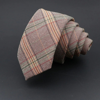 Vīriešu kaklasaites Klasiska žakarda svītraina rūtainā kaklasaite 6cm šauras kaklasaites poliestera šaura apkakle, tērps krekls kaklasaite aksesuāri dāvana
