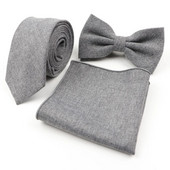 Vīriešu dizaineru tievs vienkrāsains kabatas kvadrātveida kabatlakats tauriņš tauriņš kaklasaišu komplekts