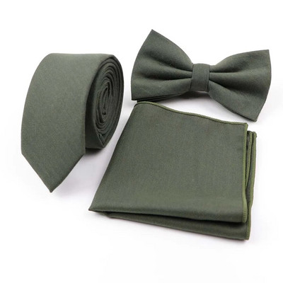 Vīriešu dizaineru tievs vienkrāsains kabatas kvadrātveida kabatlakats tauriņš tauriņš kaklasaišu komplekts