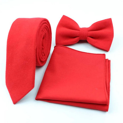 Vīriešu dizaineru tievs vienkrāsains kabatas kvadrātveida kabatlakats tauriņš tauriņš kaklasaišu komplekts