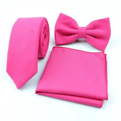 Vīriešu dizaineru tievs vienkrāsains kabatas kvadrātveida kabatlakats tauriņš tauriņš kaklasaišu komplekts