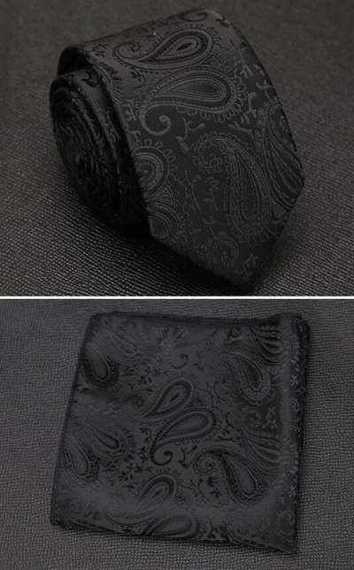 XGVOKH vīriešu kaklasaites komplekts Modes kāzu kaklasaites vīriešiem Hanky kaklasaite Dot svītrainām Gravata žakarda kaklasaites saviesīgie ballīšu aksesuāri