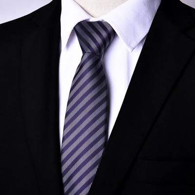 JAUNAS Paisley rāvējslēdzēja kaklasaites vīriešiem 7 CM šauras kaklasaites, stingras svītrainas kaklasaites vīriešiem, automātiskās rāvējslēdzēja kaklasaites, zilas, slinkas kaklasaites