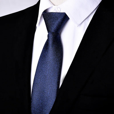 JAUNAS Paisley rāvējslēdzēja kaklasaites vīriešiem 7 CM šauras kaklasaites, stingras svītrainas kaklasaites vīriešiem, automātiskās rāvējslēdzēja kaklasaites, zilas, slinkas kaklasaites