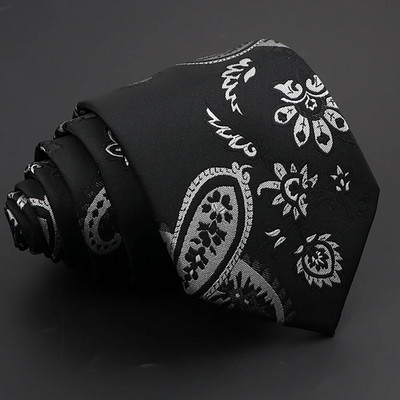 Uudne Paisley Ties Meeste moodne lips 8 cm kaelalips äripulmadeks Lilleline kikilips Peigmehe kaelalips Cravat Kingitused