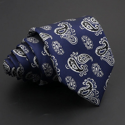 Uudne Paisley Ties Meeste moodne lips 8 cm kaelalips äripulmadeks Lilleline kikilips Peigmehe kaelalips Cravat Kingitused