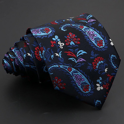 Uudne Paisley Ties Meeste moodne lips 8 cm kaelalips äripulmadeks Lilleline kikilips Peigmehe kaelalips Cravat Kingitused
