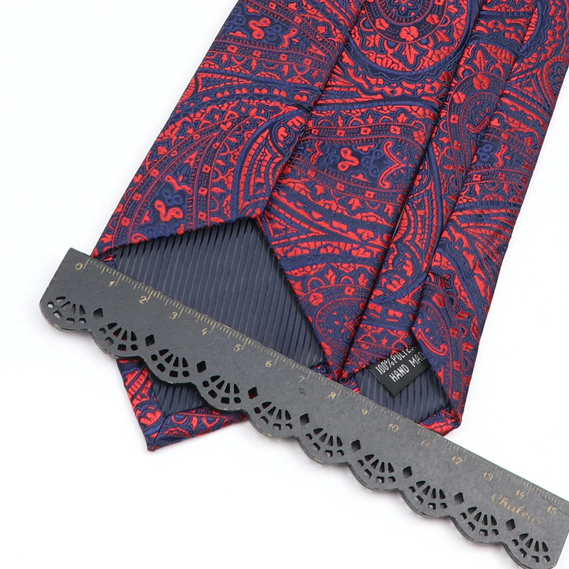 Uudne Paisley Ties Meeste moodne lips 8 cm kaelalips äripulmadeks Lilleline kikilips Peigmehe kaelalips Cravat Kingitused