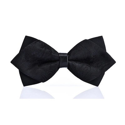 Cele mai noi accesorii pentru bărbați cu nod fluture de înaltă calitate papion cravată roșie neagră costum comercial formal ceremonia de nuntă