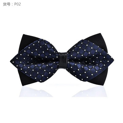 Cele mai noi accesorii pentru bărbați cu nod fluture de înaltă calitate papion cravată roșie neagră costum comercial formal ceremonia de nuntă