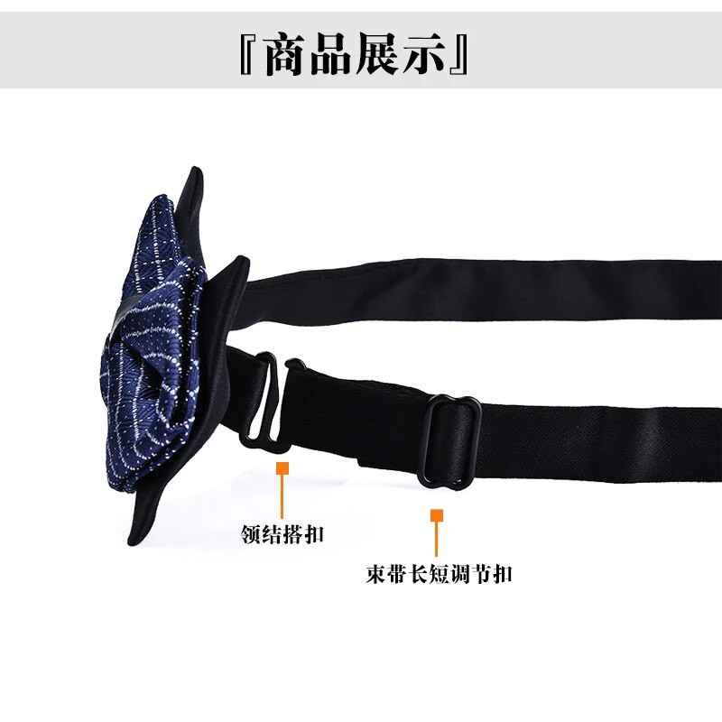 Kvaliteetne uusim liblikasõlm meeste aksessuaarid kikilips must punane kravat pidulik kostüüm pulmatseremoonia