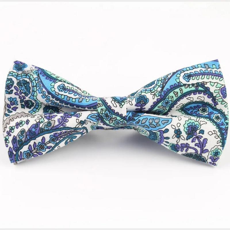 Lilleline meeste kikilips, smoking puuvillane disainer, värviline liblikas lilleline roos Paisley kikipüksid pulmapidu, vabaaja kravati kikilips