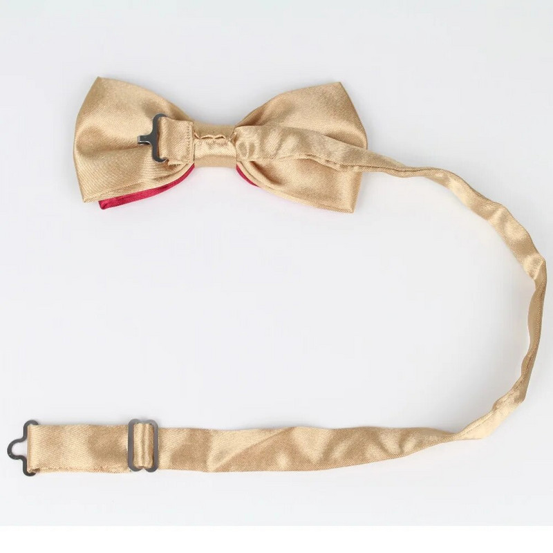 Meeste moodne smoking klassikaline lips, reguleeritav tavaline kahevärviline kikilips, seotud pulmakikilips õhtuse peo kaunistamiseks