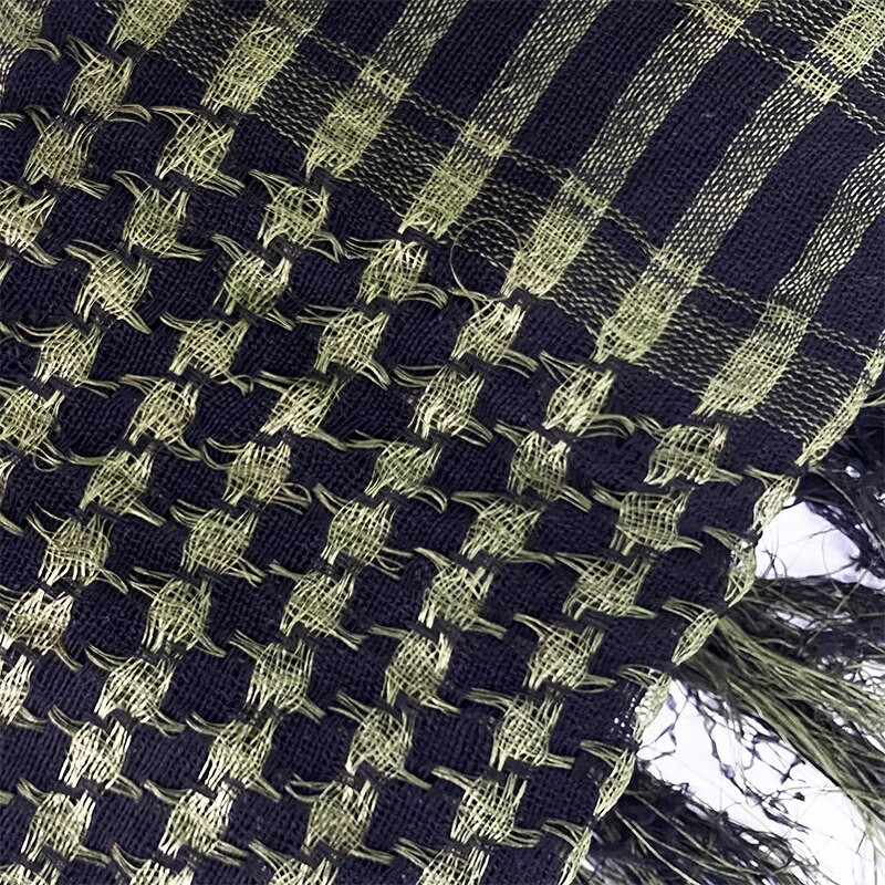 Vasaras sieviešu taktiska arābu šalle ziemas vēja necaurlaidīga āra vīriešu modes hidžāba šalle Pavasara armijas rūtainā galvas lakats Uzglabā siltumu