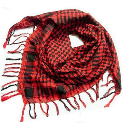 Eșarfă arabă tactică unisex pentru bărbați și femei, eșarfă hijab ușoară de modă
