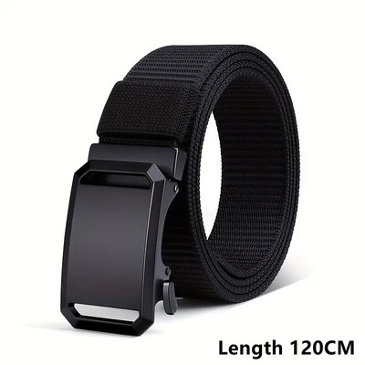 Centura tactica autentica Centura militara in aer liber cu eliberare rapida Accesorii sportive din nailon real moale Centura neagra Plus Size