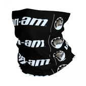 Can-Am Bandana Neck Gaiter Printed BRP Motocikla Aptinums Šalle Daudzfunkcionāls Balaclava Makšķerēšana Vīriešiem Sievietes Pieaugušajiem Visu sezonu