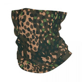 Zirņu punkts Camo Bandana kakla getras apdrukāta Multicam militārā maska Šalle Daudzfunkcionāls Balaclava Running vīriešiem Sievietes Pieaugušajiem Mazgājams
