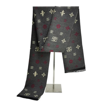 luksusa zīmols Biznesa ziemas šalle vīriešiem sievietēm Augstas kvalitātes kakla silti kašmira šalle mīksta abpusējas siltuma šalles