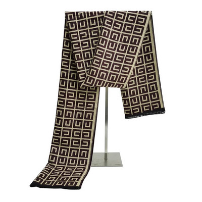 luksusa zīmols Biznesa ziemas šalle vīriešiem sievietēm Augstas kvalitātes kakla silti kašmira šalle mīksta abpusējas siltuma šalles