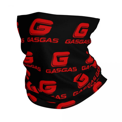 Gasgas Plaid Logo Bandana Kakla pārklājs Apdrukāts Sejas Šalle Daudzfunkcionāls Riteņbraukšanas Šalle Izjādes Unisex Pieaugušo Ziemas