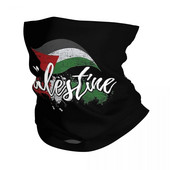 Palestine Flag Μπαντάνα κάλυμμα λαιμού εμπριμέ μάσκα Κασκόλ Πολυλειτουργικό μαντίλι ποδηλασίας Αθλητισμός εξωτερικού χώρου για άνδρες Γυναίκες Ενήλικες Όλη τη σεζόν