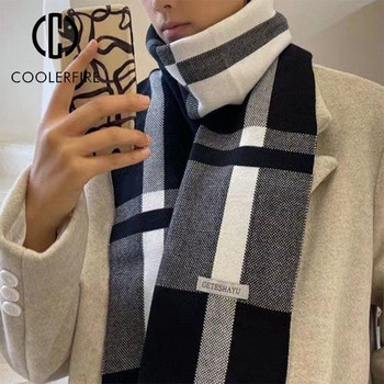 Χειμερινό ανδρικό κασκόλ Keep ζεστό Κασκόλ Casual Fashion Επωνυμίες Σχεδιαστές Πλεκτό Μαντίλι Μαλλί Κασμίρ Φουλάρι σάλι AC2228