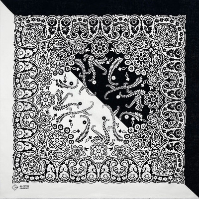 Uus disain Kvaliteetne Hip Hop Amoeba Cashew Cotton Square Bandana Sall Peapael Must Paisley Kingitused Meestele/Poistele/Tüdrukutele